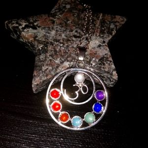 Om Chakra necklace